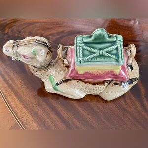 Vintage 1940’s Tashiro Shoten Camel Porcelain Teapot.